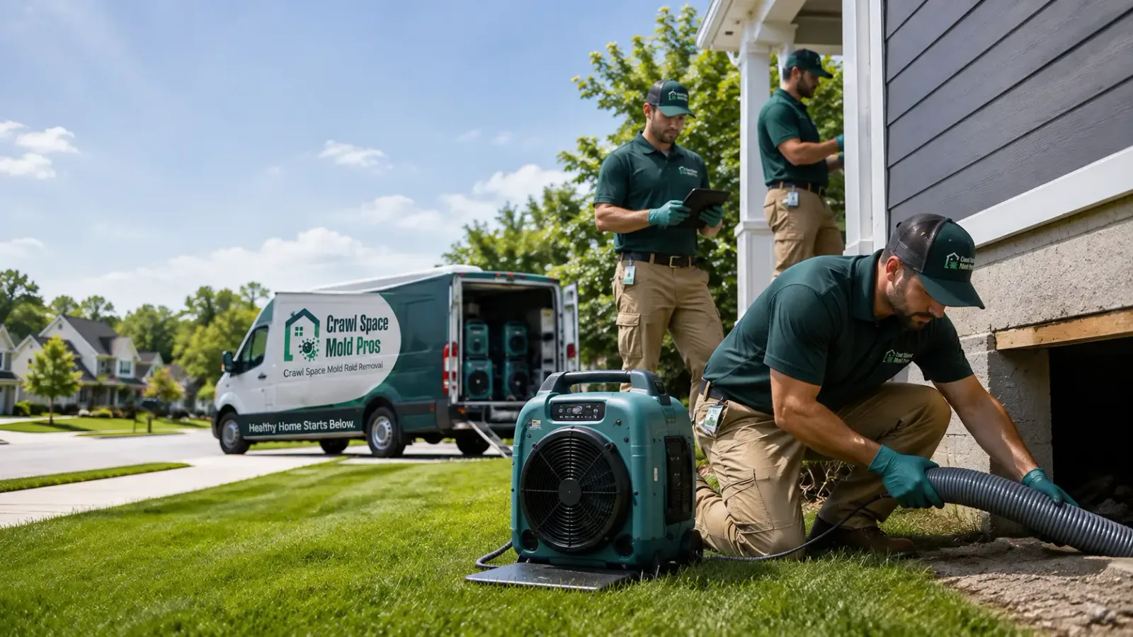 Crawl Space Mold Removal in Haydenville, MA